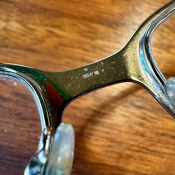 Christian Dior Gold & Black Cat Eye Eyeglasses Frames - Picture 5 of 8